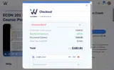 WEEKENDVIP coupon verification screenshot