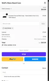 SAVE10NOW coupon verification screenshot
