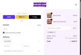 Wonder Monday coupon verification screenshot
