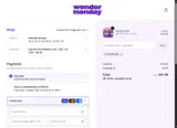 Wonder Monday coupon verification screenshot