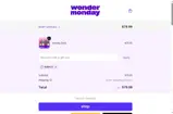 Wonder Monday coupon verification screenshot