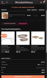 SALES coupon verification screenshot