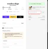 Wooden Ships coupon verification screenshot