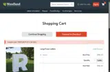 Woodland Manufacturing coupon verification screenshot