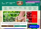 Wood Prairie Family Farm coupon verification screenshot