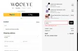 Wooeye coupon verification screenshot