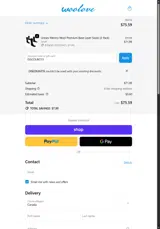 DISCOUNT15 coupon verification screenshot