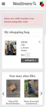 SPRING20 coupon verification screenshot
