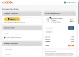 AMBER coupon verification screenshot