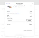 SUBSCRIBE10 coupon verification screenshot