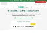 World of Books - Sell Your Books US coupon verification screenshot