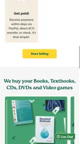 World of Books - Sell Your Books US coupon verification screenshot
