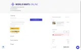 WorldMapsOnline coupon verification screenshot