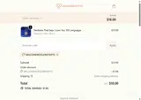 WELCOMEworldnetgifts coupon verification screenshot