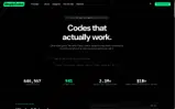 Coupon verification screenshot