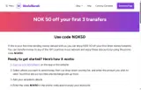 WorldRemit coupon verification screenshot