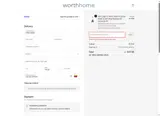 Worth Home Products coupon verification screenshot