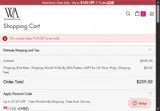 CLW34 coupon verification screenshot