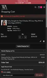 SongbirdDiva coupon verification screenshot