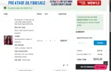 SIMPLY12 coupon verification screenshot