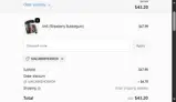 Wraith coupon verification screenshot