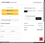 WHITE50 coupon verification screenshot