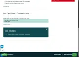 WOMEN26 coupon verification screenshot