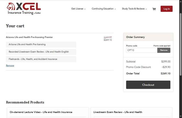 XCEL Solutions checkout page showing XCEL Solutions discount code box | Screenshot taken by SimplyCodes community member on Sep 15, 2025