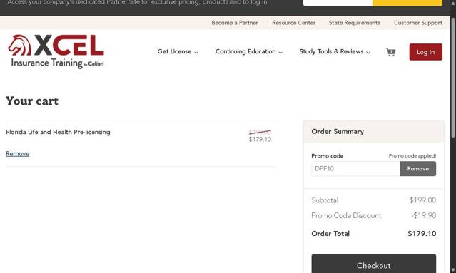 XCEL Solutions checkout page showing XCEL Solutions discount code box | Screenshot taken by SimplyCodes community member on Sep 15, 2025