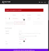 discount coupon verification screenshot