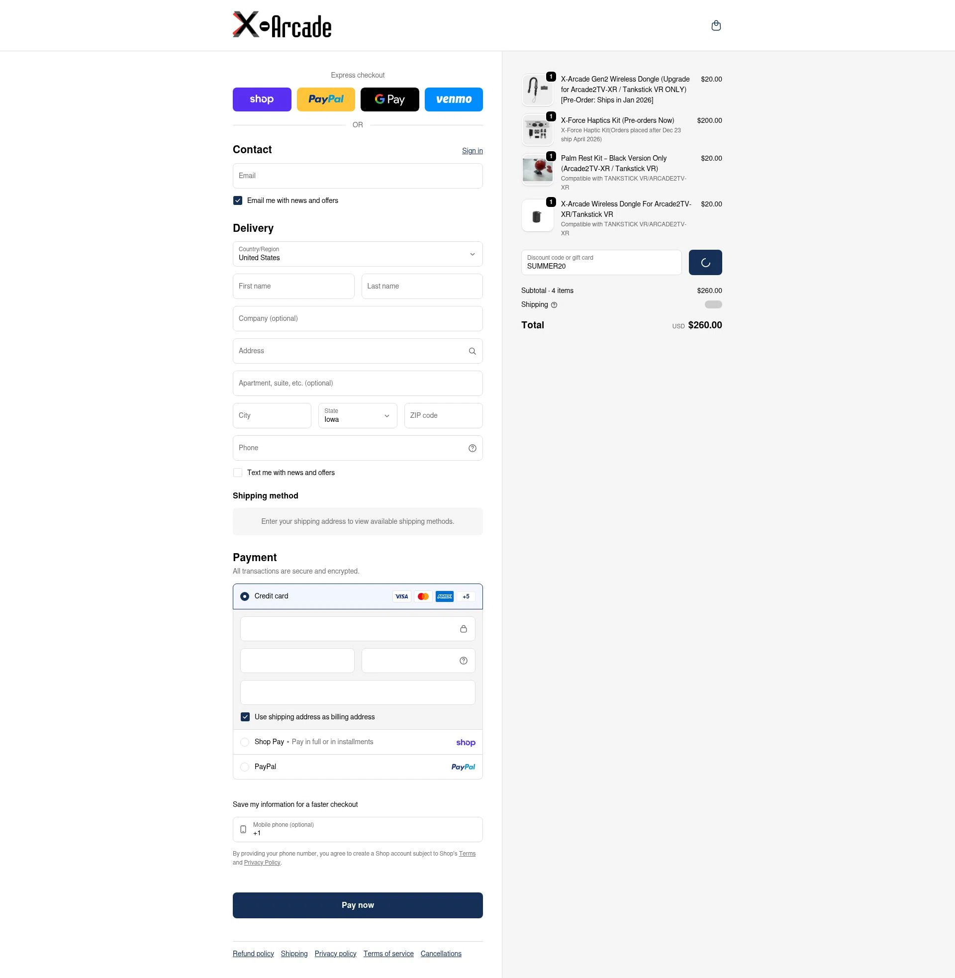 XGaming checkout page showing XGaming promo code box | Screenshot taken by SimplyCodes community member on Feb 13, 2026