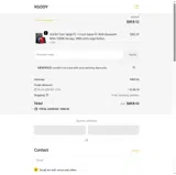 XGODY coupon verification screenshot