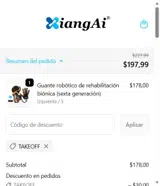 TAKEOFF coupon verification screenshot