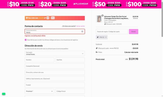 Xpluswear checkout page showing Xpluswear coupon code box | Screenshot taken by SimplyCodes community member on Sep 9, 2025