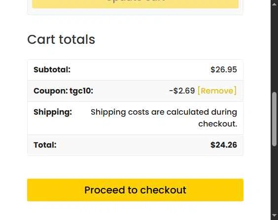 XTech Tactical checkout page showing XTech Tactical coupon code box | Screenshot taken by SimplyCodes community member on Aug 28, 2025