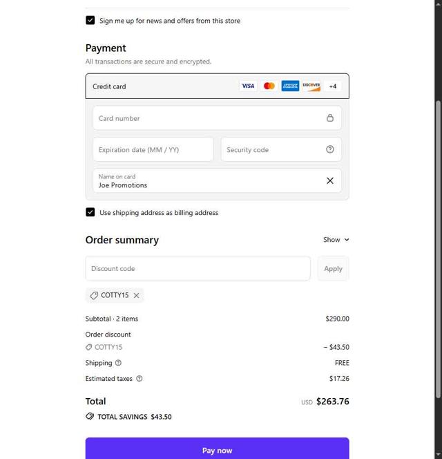 Xtratuf checkout page showing Xtratuf promo code box | Screenshot taken by SimplyCodes community member on Sep 8, 2025