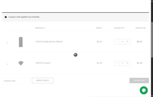 XVAPE checkout page showing XVAPE coupon code box | Screenshot taken by SimplyCodes community member on Aug 27, 2025