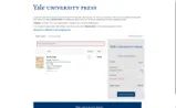 Yale University Press coupon verification screenshot