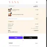 YANA10 coupon verification screenshot
