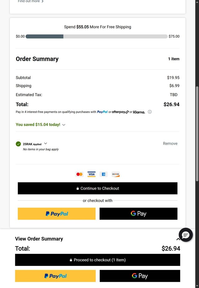 Yankee Candle checkout page showing Yankee Candle promo code box | Screenshot taken by SimplyCodes community member on Aug 28, 2025