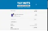 WELCOME coupon verification screenshot