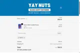 YAY15 coupon verification screenshot
