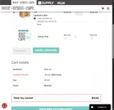 FIRST10 coupon verification screenshot