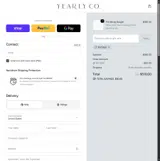 Yearly Company coupon verification screenshot