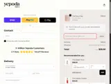 Yepoda coupon verification screenshot