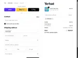 YERBAE25 coupon verification screenshot