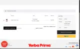 Yerba Prima coupon verification screenshot