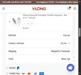 welcome coupon verification screenshot