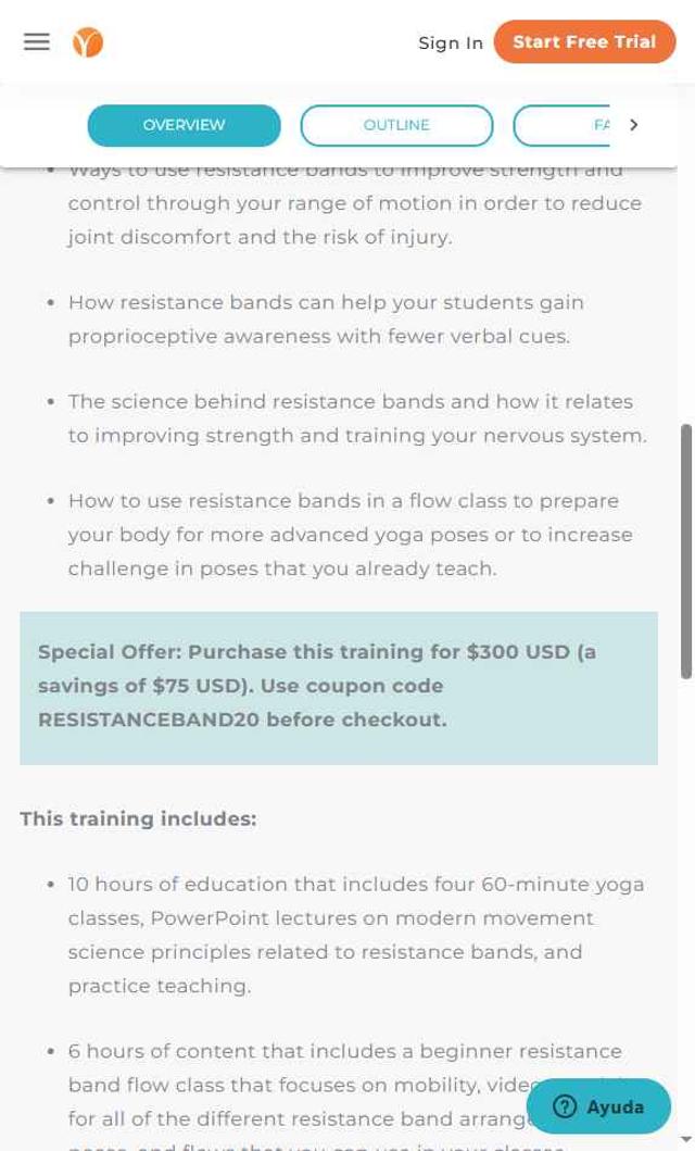 Yoga International checkout page showing Yoga International promo code box | Screenshot taken by SimplyCodes community member on Jul 30, 2025