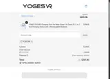 Yoges VR coupon verification screenshot